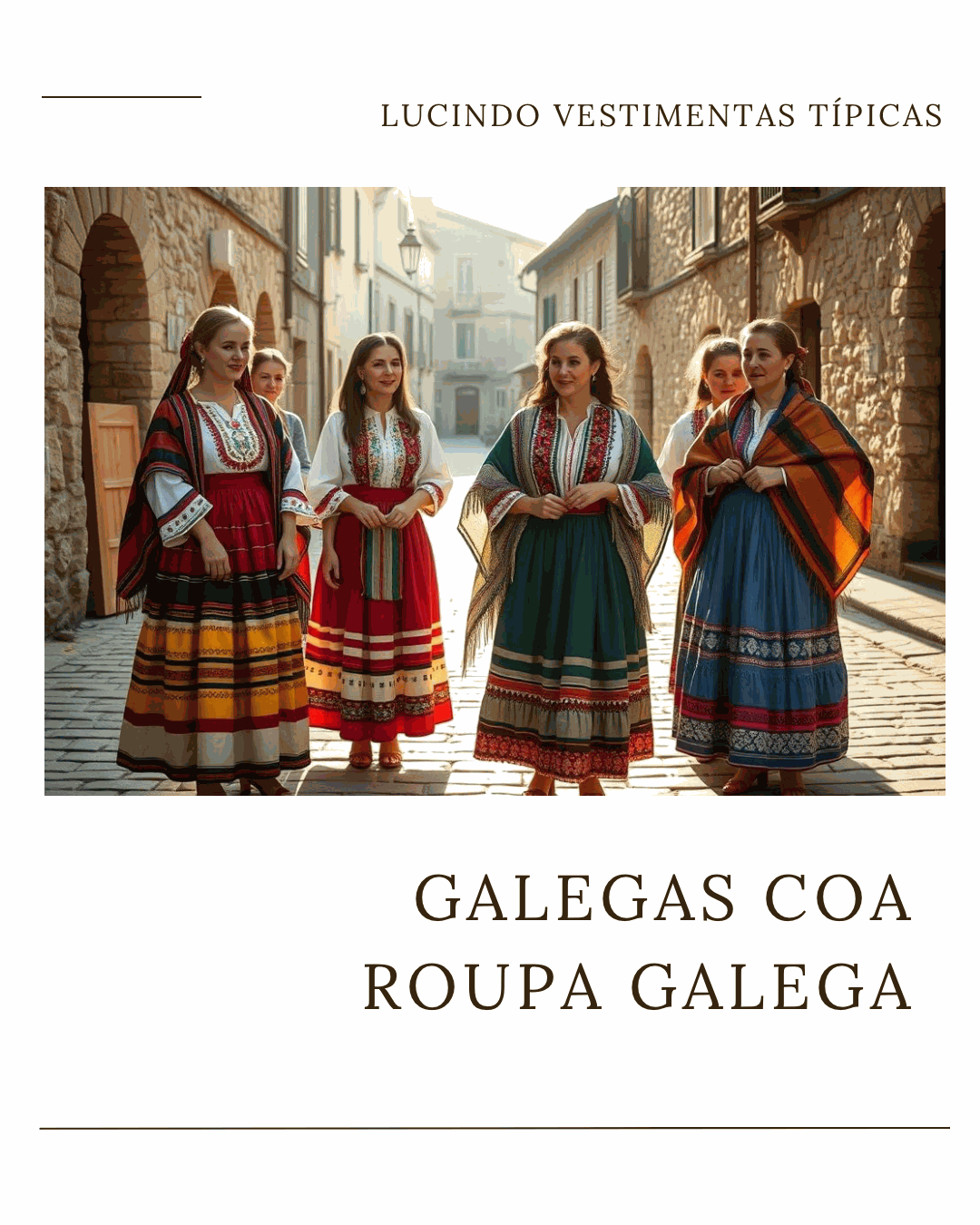 Vestimentas típicas galegas