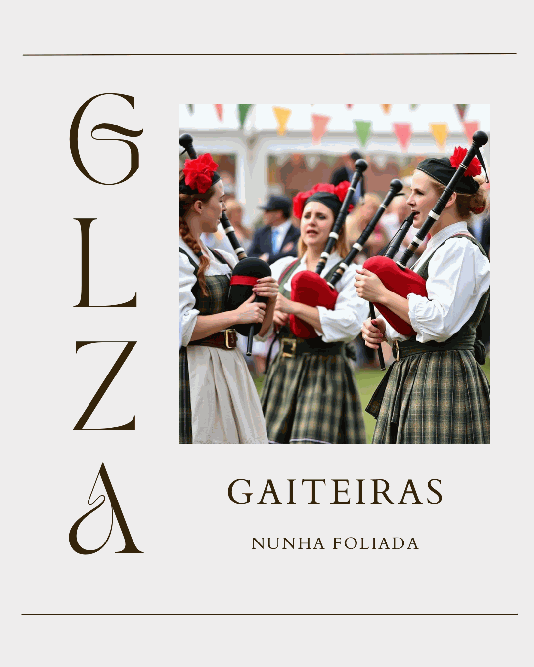 Gateiras nunha foliada