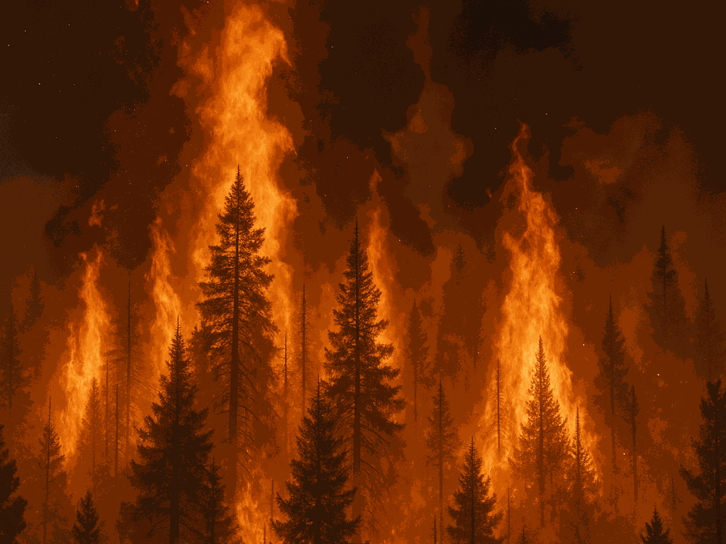 Los incendios abrasan hectáreas de bosque